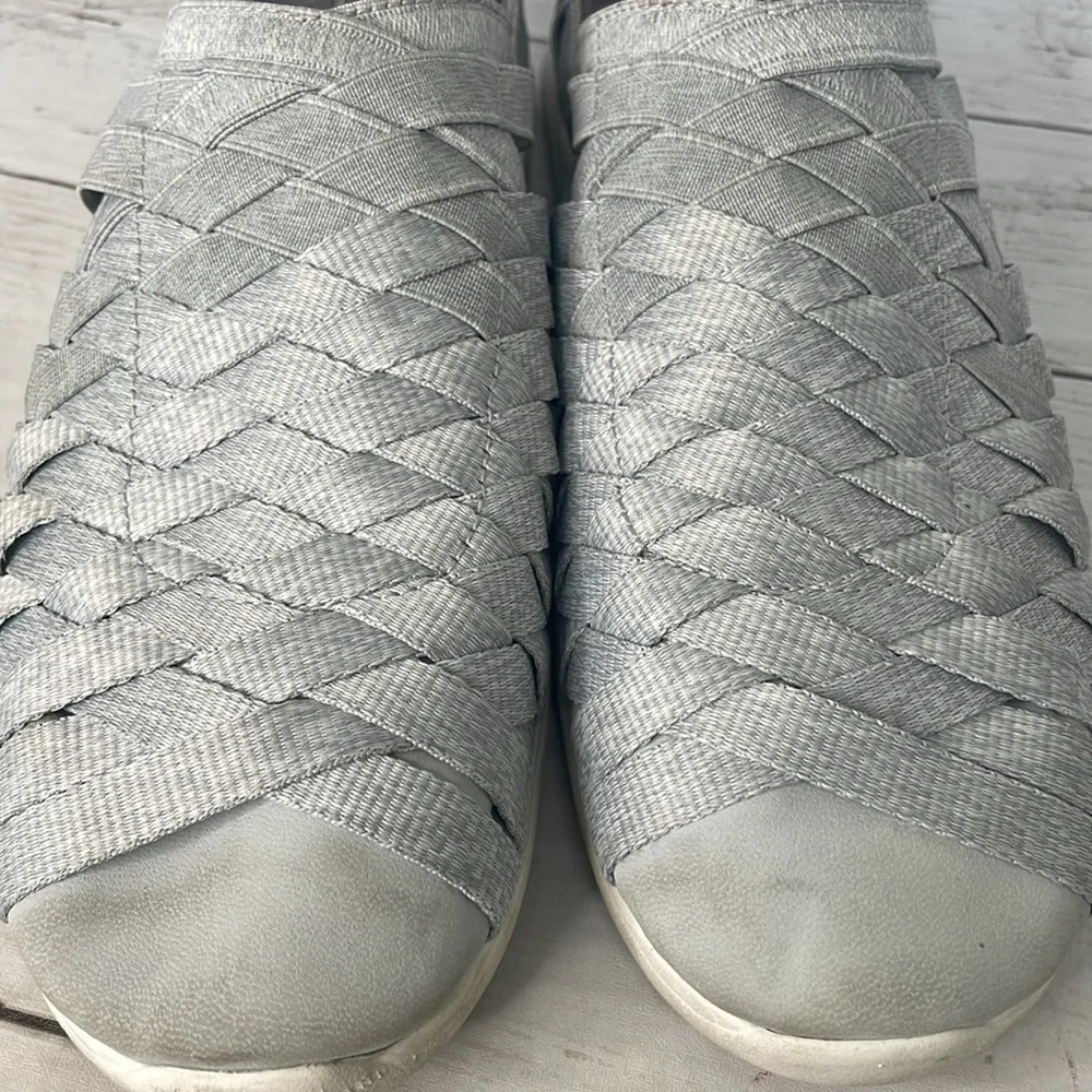 Grey Merrell Flora Kye Woven Slip-On Sandal Sneaker